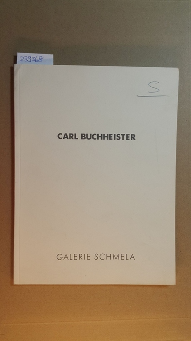 Buchheister, Carl  Carl Buchheister., 1. Närz - 13. April 1991. 