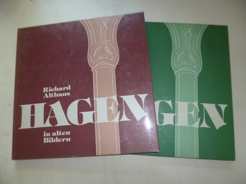 Althaus, Richard  Hagen in alten Bildern - Band. 1+2 (2 BÜCHER) 