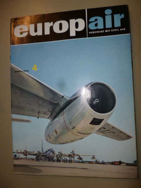 ANONYM  europ air (europair) Vereinigt mit Civil Air. - Hefte 4-12 - 1962 und Heft 1-4 - 1963. 