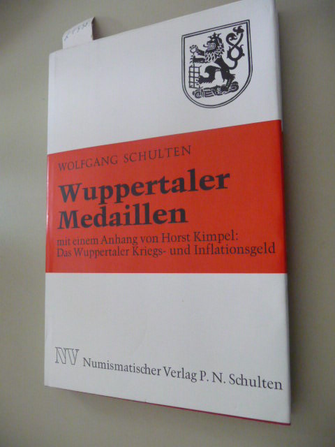 Schulten, Wolfgang  Wuppertaler Medaillen 