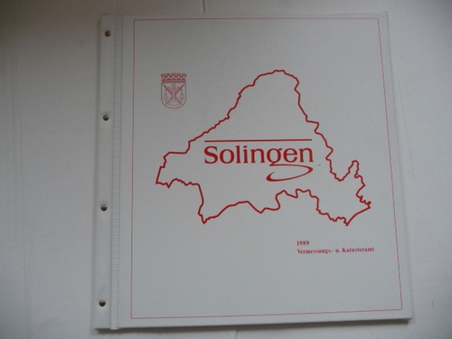Vermessungs- und Katasteramt der Stadt Solingen (Hg.)  Deutsche Grundkarte 1 : 5000 - Luftbildkarte SOLINGEN - Die Luftbildkarten von Solingen im Maßstab 1 : 5000 zu einem Atlas zusammengestellt 