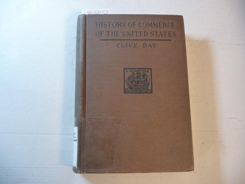Day, Clive  History of commerce of the United States 