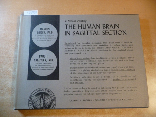 Singer, Marcus; Paul I. Yakovlev  The Human Brain in Sagittal Section 