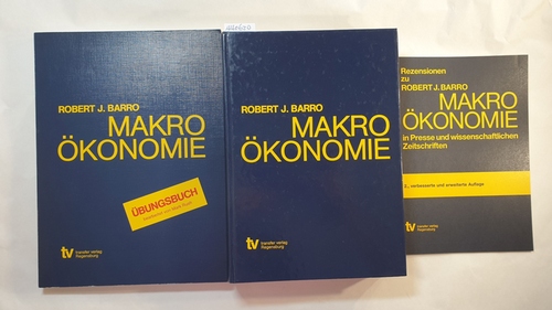 Barro, Robert J.  Makroökonomie (2 BÜCHER + 1 Heft); Hauptbd.+ Übungsbuch + rezensionen zu Robert J. Barro Makroökonomie... 