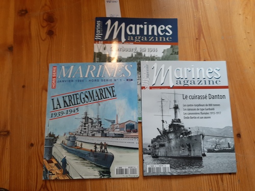 Gilles Garidel  Marines Magazine. Konvolut. No. 1 to 58, without No. 3 (57 Hefte) 
