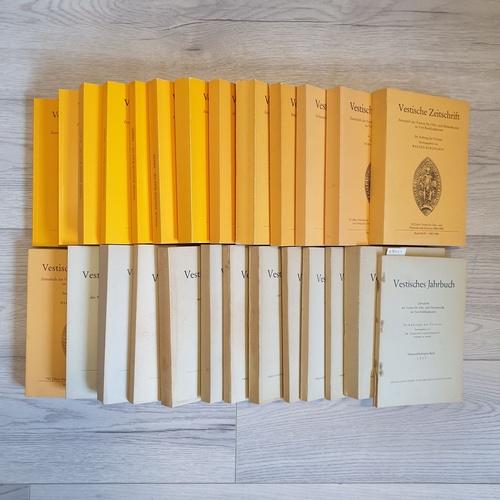   Vestisches Jahrbuch : Zeitschrift der Vereine für Orts- und Heimatkunde im Vest Recklinghausen; Konvolut (1957 - 2014/15, Bd. 59-105/26 BÜCHER, nicht komplett) 