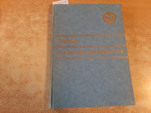 Diverse  Jahrbuch des deutschen Handwerks. 1936 