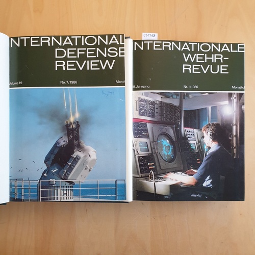   International Defense Review 1986 (2 BÜCHER / Vol. 19 komplett), mit 2 Beihefte 