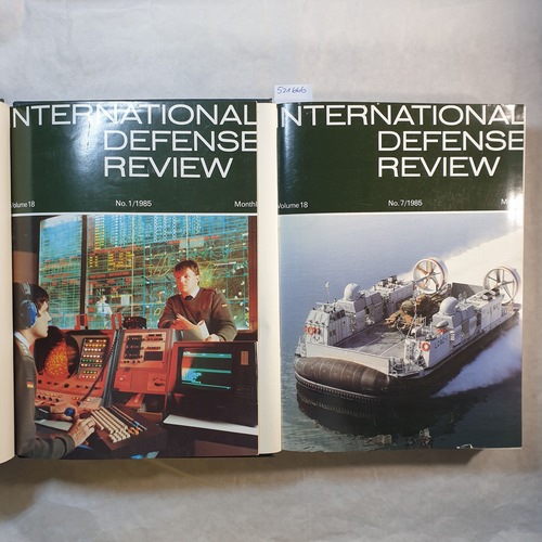   International Defense Review 1985 (2 BÜCHER / Vol. 18 komplett) 
