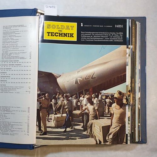   Soldat und Technik 1971 (12 Hefte): Zeitschrift für technische Ausbildung, Fortbildung und Information in der Bundeswehr. 