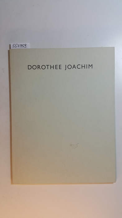 Dorothee Joachim  Dorothee Joachim. 