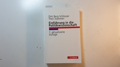 Berg-Schlosser, Dirk ; Stammen, Theo  Einführung in die Politikwissenschaft 