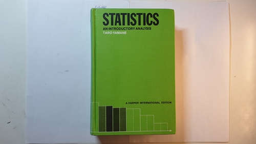 Yamane, Taro  Statistics, An Introductory Analysis 