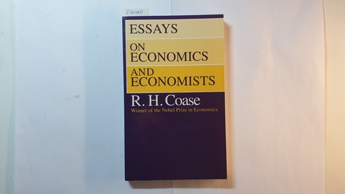 Coase, R. H.  Essays on Economics and Economists 