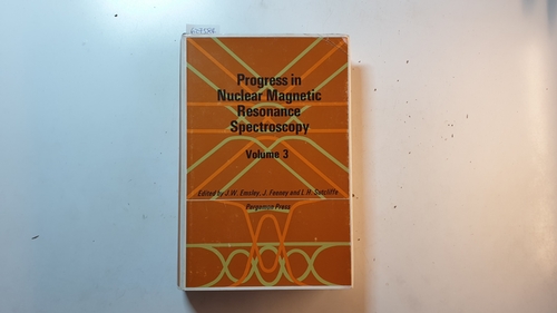Emsley, J.W., Feeney, J. & Sutcliffe L.H. [Hrsg.]  Progress in Nuclear Magnetic Resonance Spectroscopy 