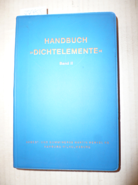 Diverse  Handbuch Dichtelemente Band II 