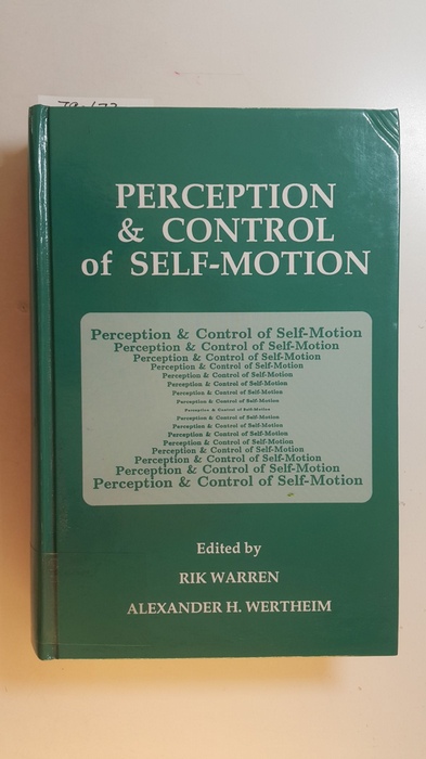 Warren, Rik [Hrsg.]  Perception & control of self-motion 