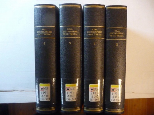 Herzog, J. J. (Begründet) Hauck, Albert (Hrsg.)  Realencyklopädie für protestantische Theologie und Kirche in 24 Bänden komplett (24 BÜCHER) 