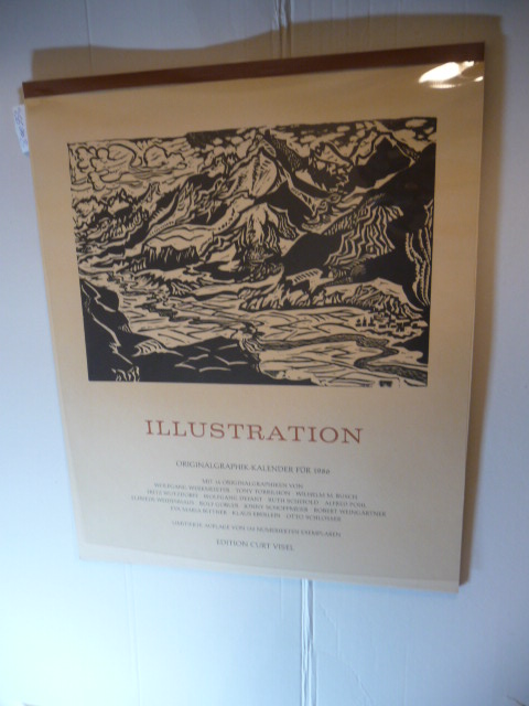 Diverse  Illustration - Originalgraphik-Kalender  für 1986. 14 Originalgraphiken 