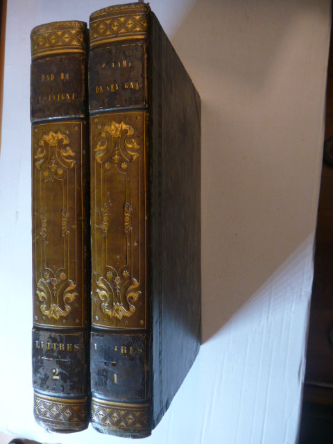 Nodier, Charles  Lettres de Madame de Sévigné. Nouvelle Ed. 2 Bände (2 BÜCHER) 