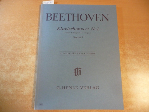 Beethoven, L. van  Klavierkonzerte Nr. 1 : C-Dur - C major - Ut majeur op. 15. Hans-Werner Küthen. (Hrsg.) 
