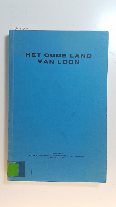 Diverse  Tongeren-nummer (in: Het Oude Land van Loon, Jaargang XLI (41) 1986 Jaarboek van de Federatie der Geschied- en Oudheidkundige Kringen van Limburg) 