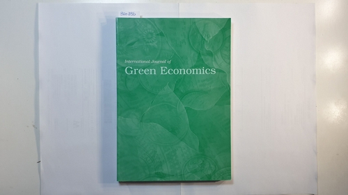   International Journal of Green Economics Volume 1, Nos.1/2, 2006 