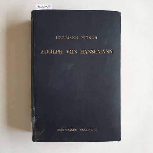 Münch, Hermann  Adolph von Hansemann 