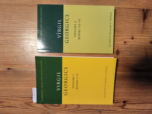 Virgil, and Thomas, Richard F. (Editor)  Volume 1, Books I-II. + Volume 2, Books III-IV. (2 BÜCHER) 