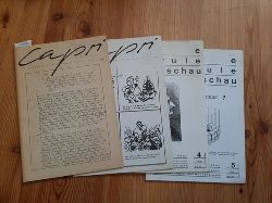 Manfred Herzer (Red.)  Capri. Zeitschrift fr schwule Geschichte Nr. 2 / 1987 und 4 / 90 und die schwule Presseschau 4, April 91 und 5 Mai 91 (4 Hefte) 