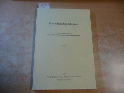 Diverse  Band 27. Genealogisches Jahrbuch. Hrsg.: Zentralstelle fr Personen- und Familiengeschichte, Institut fr Genealogie 