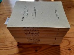 (Hrsg.) Zentralstelle fr Personen- und Familiengeschichte  Genealogisches Jahrbuch. Band 1 bis 18 ohne Band 6+7 (15 BCHER) 