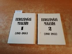 Sammlung Gedenksttte Theresienstadt (Hrsg.)  Terezinsti Maliri 1-2 (1941-1944). (2 Mappen) 