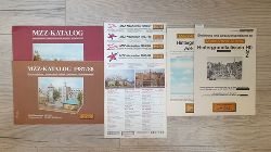   MZZ-Katalog 1987, 1991(2 Hefte) + Merz-vario-Moudul (2 Hefte)+ 5 Karten 