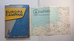 Schmoll, H. Dieter  Europa-Camping : Interationaler Fhrer = Guide international. 1959. Mit 1 Karte; 