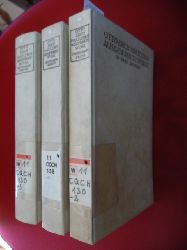 Hartleben, Otto Erich  Ausgewhlte Werke ind drei (3) Bnden. Auswahl und Einleitung von Franz Ferdinand Heitmueller. (3 BCHER) 