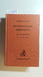Thomas, Heinz; Putzo, Hans  Zivilprozeordnung : mit Gerichtsverfassungsgesetz und den Einfhrungsgesetzen 