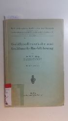 Mahlberg, Walter  Goldkreditverkehr und Goldmark-Buchfhrung 