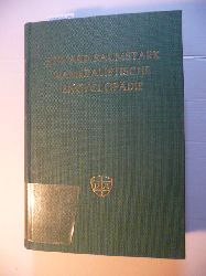 Baumstark, Edward  Kameralistische Encyclopädie - Handbuch der Kameralwissenschaften und ihrer Literatur. 