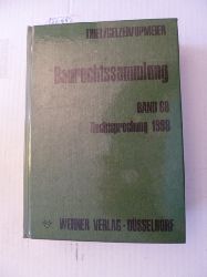 Fritz Thiel & Konrad Gelzer  Baurechtssammlung - Teil: 60. Rechtsprechung 1998 