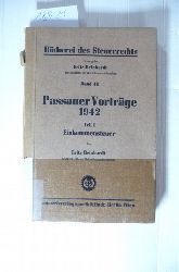 Fritz Reinhardt  Passauer Vertrge 1942 - Teil I. Einkommensteuer 