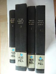 Diverse  Hermann Kellenbenz - Konvolut diverse Aufstze, Band I. 13 x, Band II. 15x, Band III. 18x und Band IV. 19x (65 Aufstze) in (4 BCHERN) 