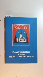 Diverse  725 Jahre Stadt Dorsten. : Festwoche vom 18.9.-26.9.1976 