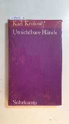 Krolow, Karl  Unsichtbare Hnde : Gedichte 1959 - 1962 