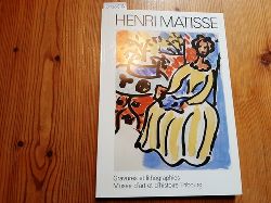 Matisse, Henri [Ill.] ; Hahnloser-Ingold, Margrit [Bearb.]  Henri Matisse : 1869 - 1954 ; gravures et lithogr. ; 10 juin - 5 septembre 1982, Muse d