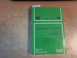 Diverse  Normen ber Dachdeckungs- und Dachabdichtungsarbeiten : VOB Teil B: DIN 1961 ; VOB Teil C: ATV DIN 18338 ; StLB/LB 020, LB 021 