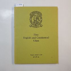   Christies : Fine English and Continental Glass 