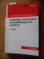 Finkelnburg, Klaus,i1935- ; Dombert, Matthias,i1955- ; Klpmann, Christoph,i1972-  Vorlufiger Rechtsschutz im Verwaltungsstreitverfahren 