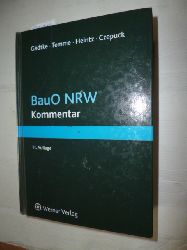 Temme, Heinz Georg ; Gdtke, Horst [Begr.]  BauO NRW : Kommentar 