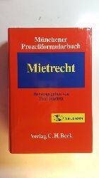 Jendrek, Paul [Herausgeber] ; Beuermann, Rudolf  Mnchener Prozeformularbuch: BAND 1: Mietrecht, Mit CD-ROM; 
